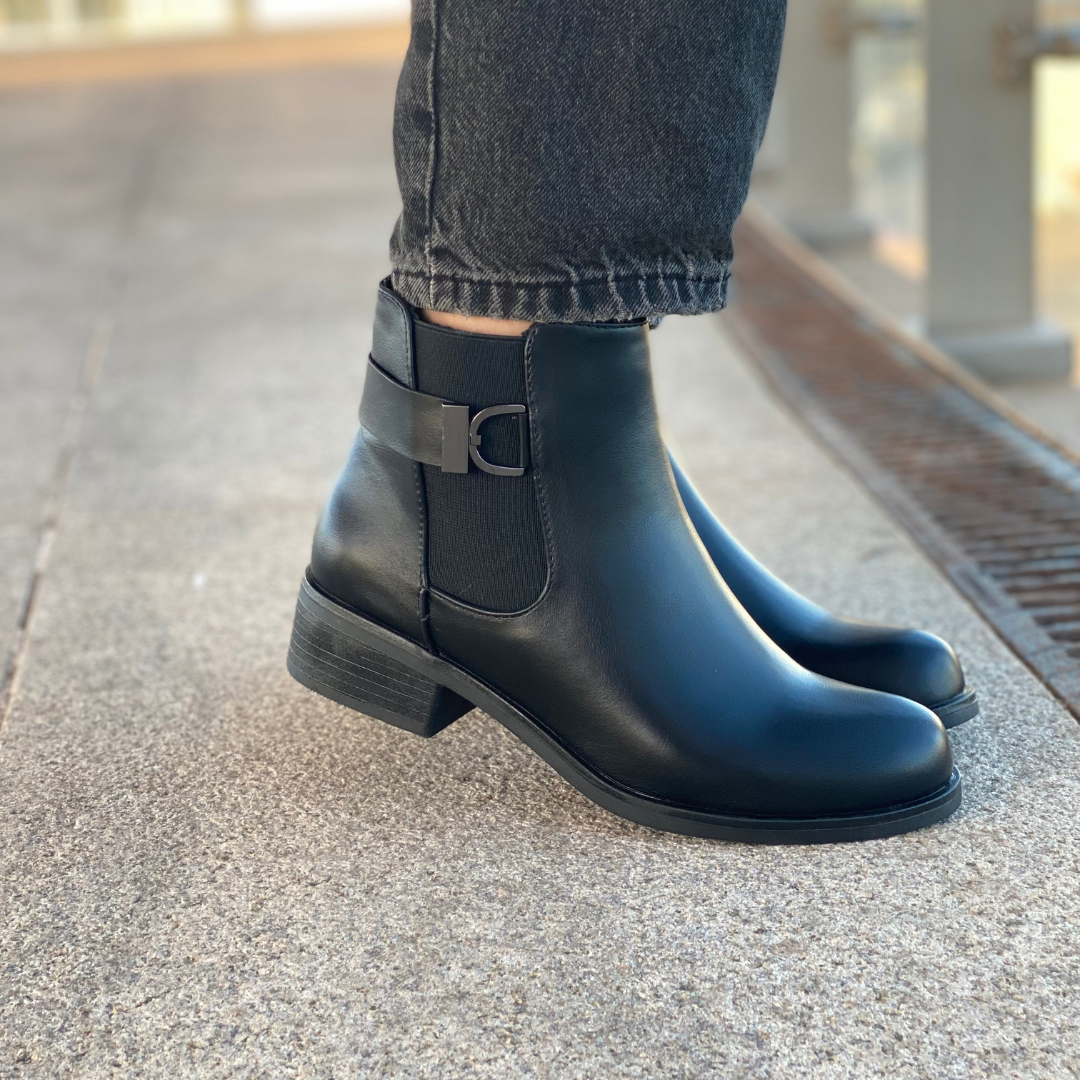 Bottines a talon chelsea