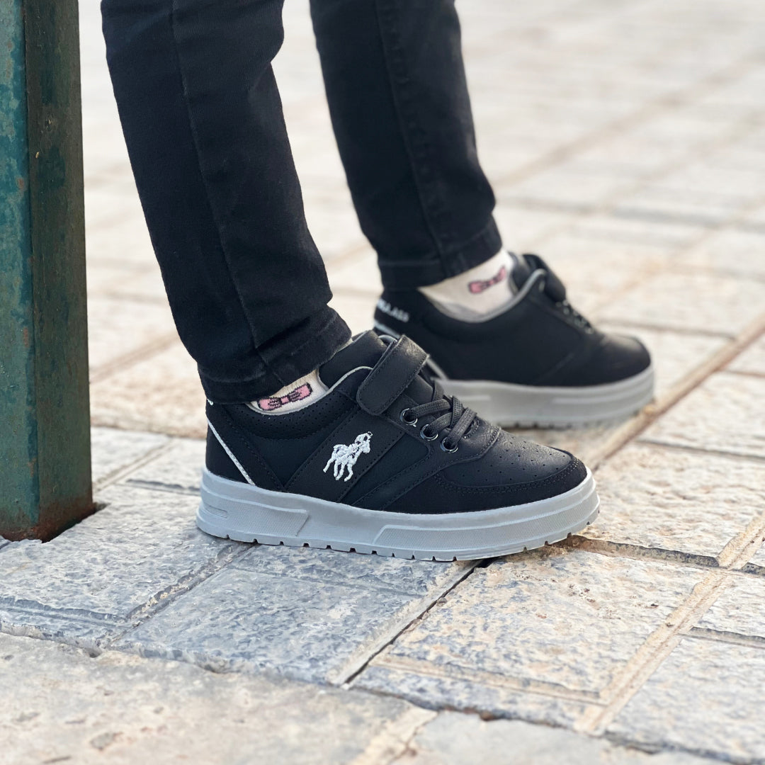 Chaussure polo a scratch