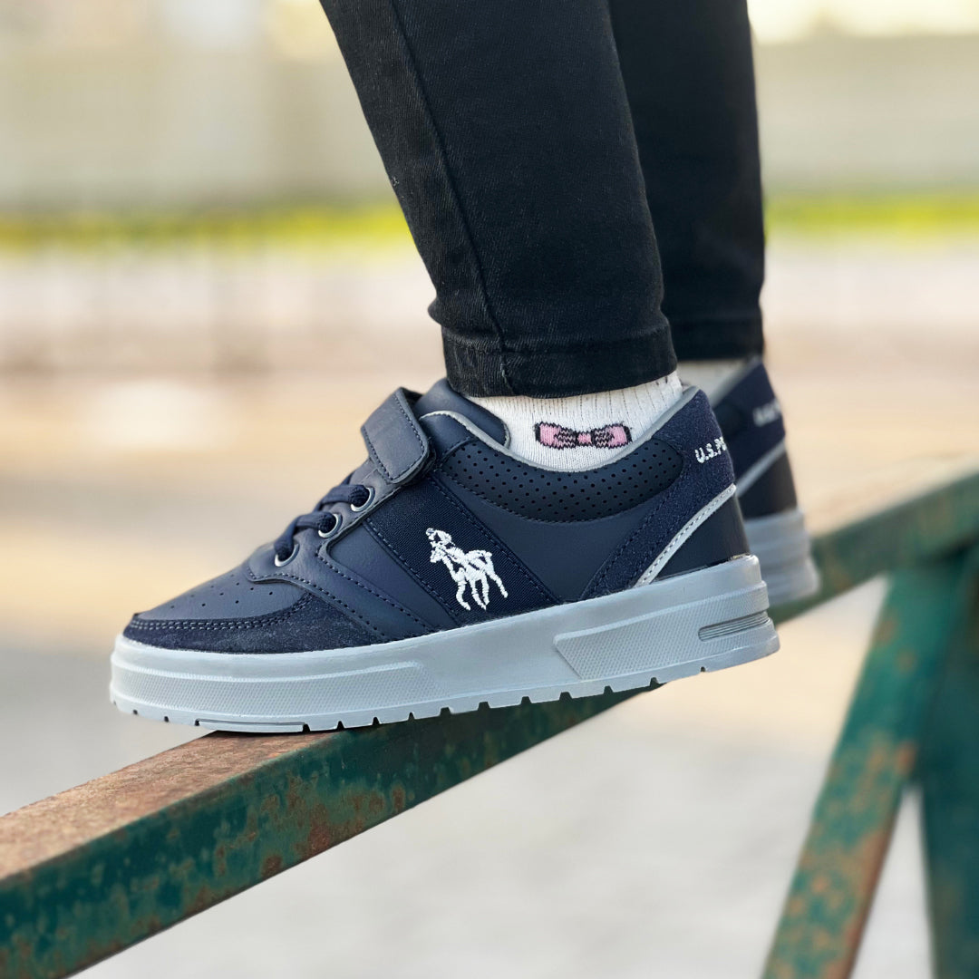 Chaussure polo a scratch