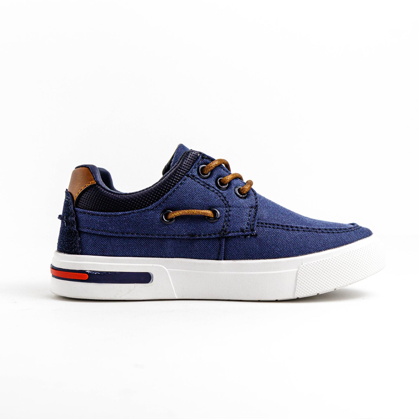 Chaussure Bateau Couton I Navy camel