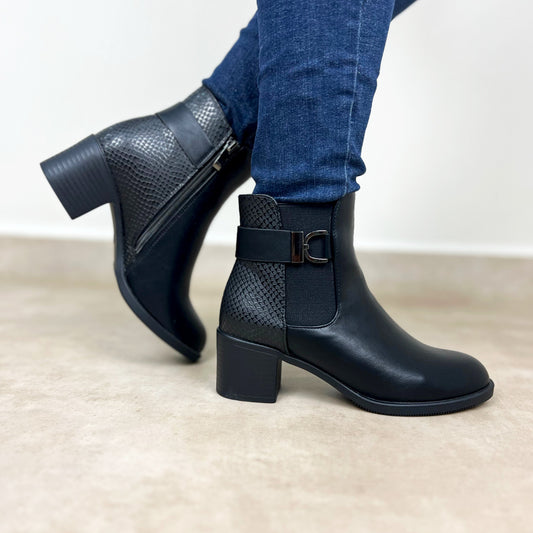 Bottines tendance a boucle