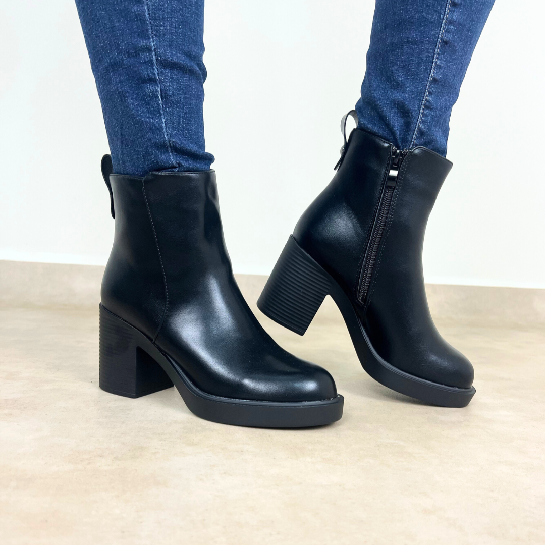 bottines high heels