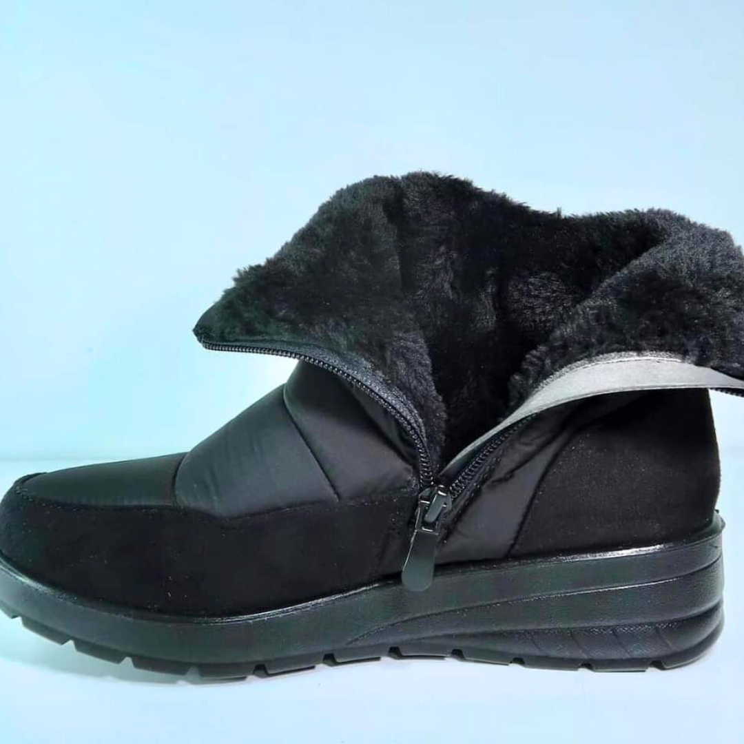 Bottes d'hiver à talons compensés