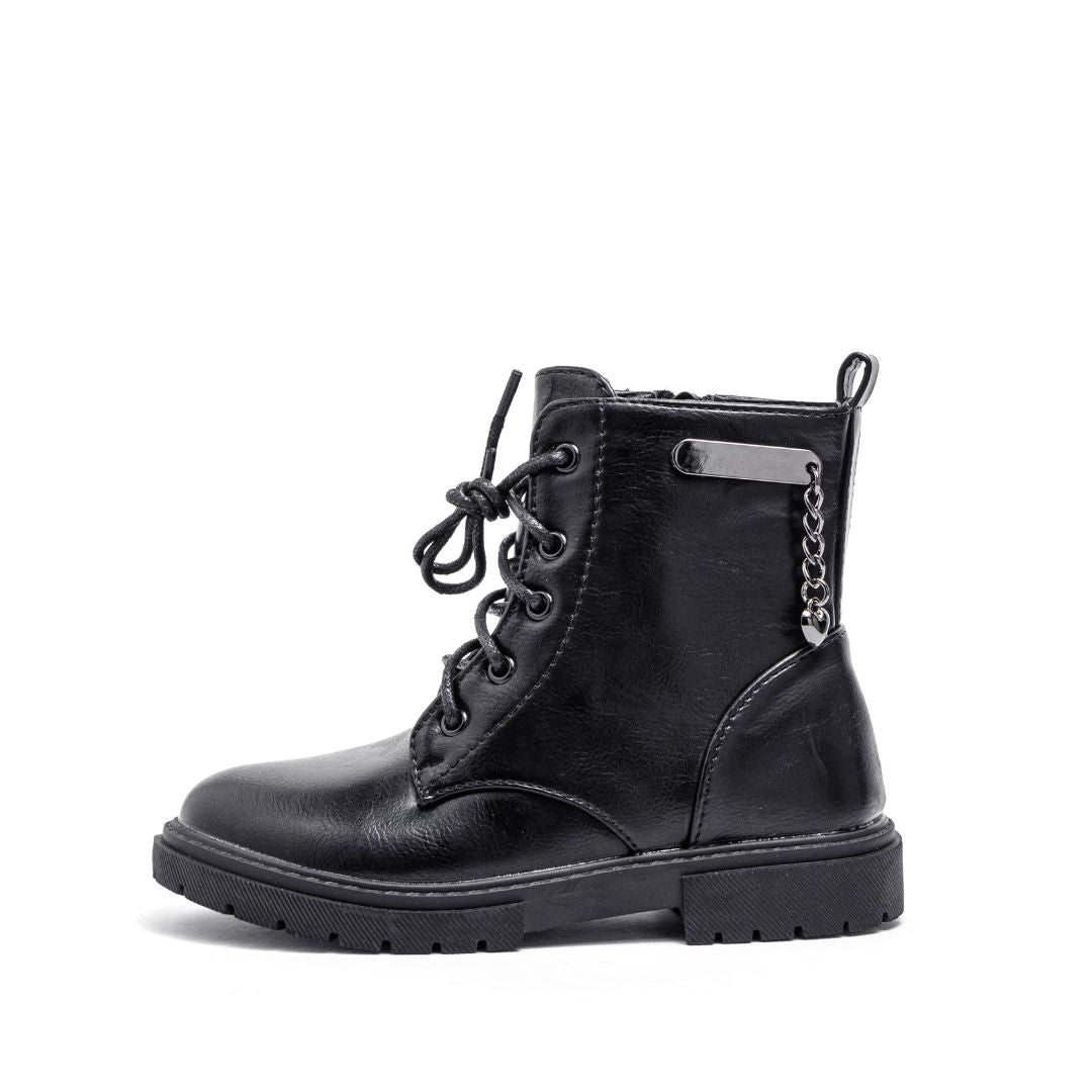 bottines a lacets fille