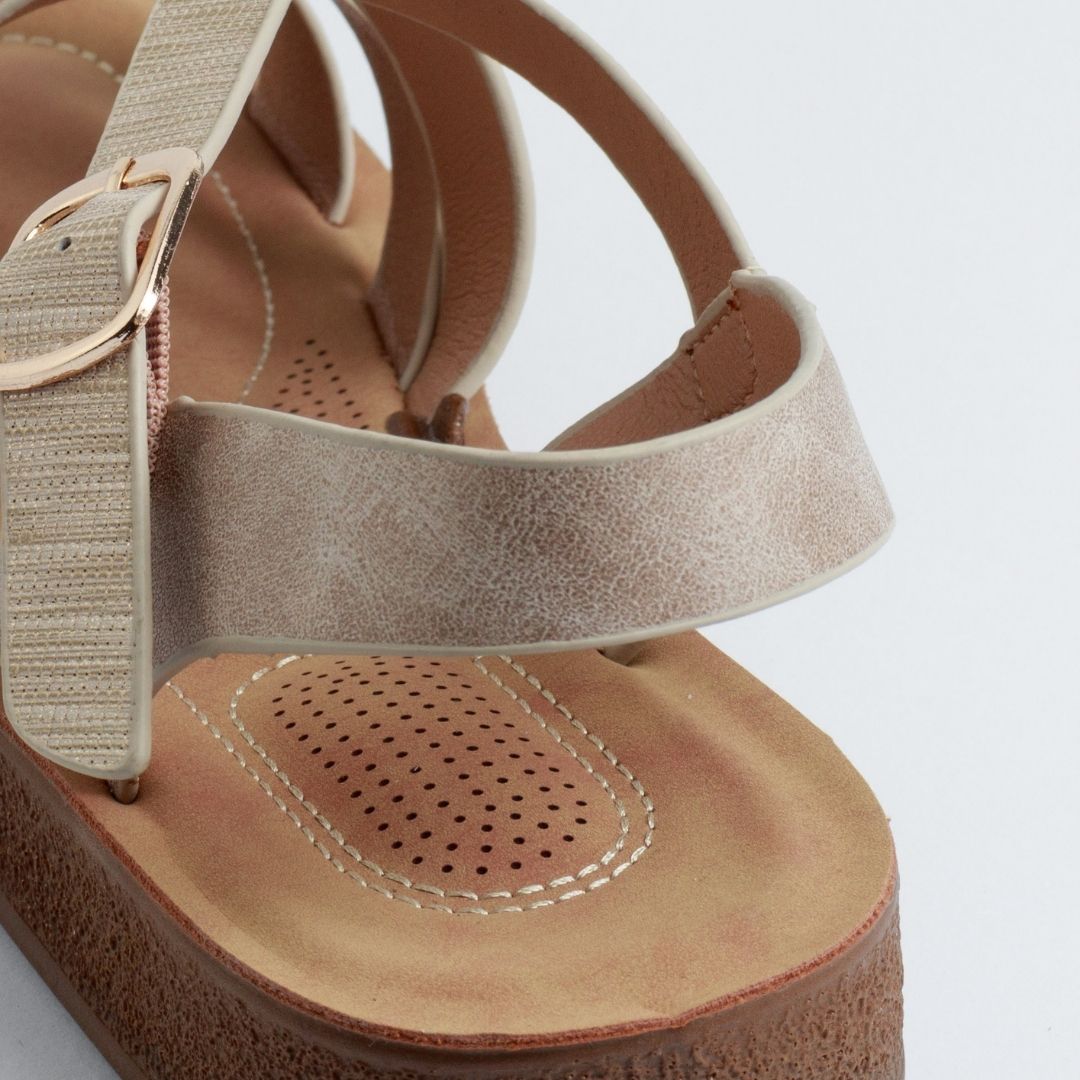 Sandales Confort summer Beige