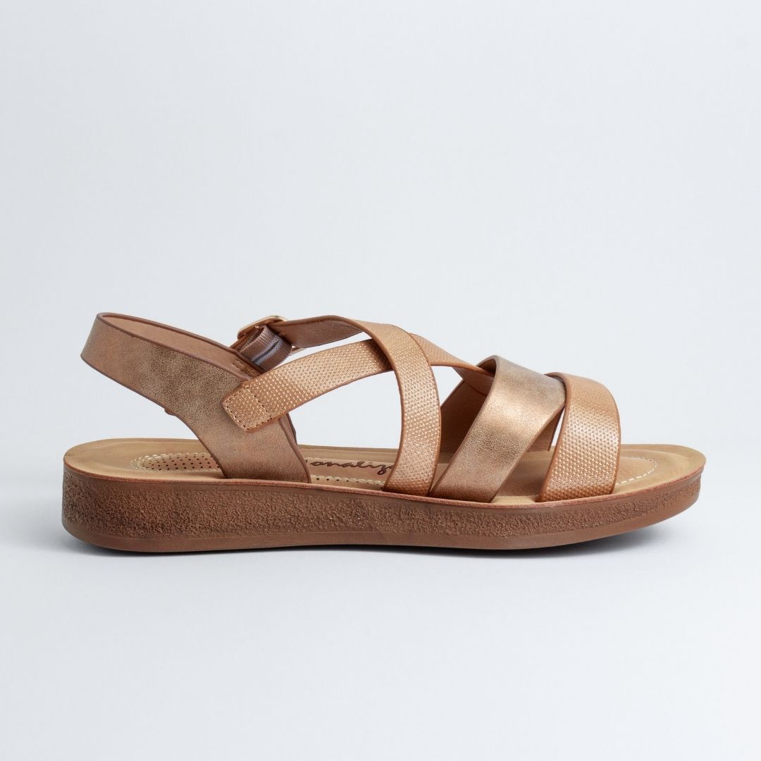 Sandales Confort summer camel